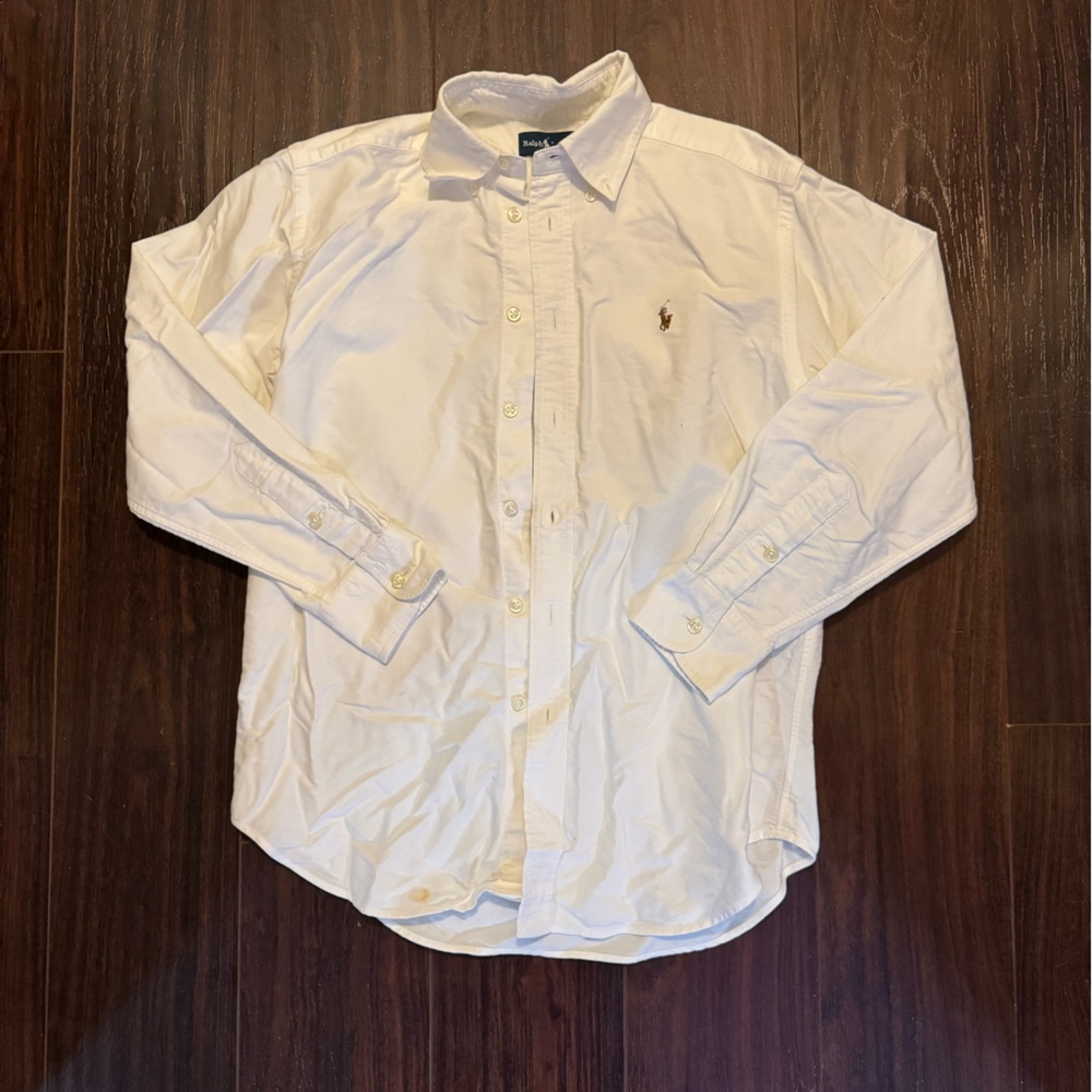 Ralph Lauren Cream Shirt Jacket